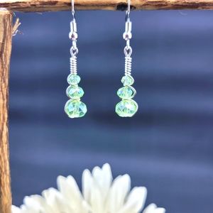 Handmade wire earrings